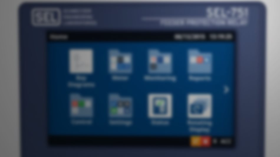 How to Use the SEL-700 Series Color Touchscreen Display