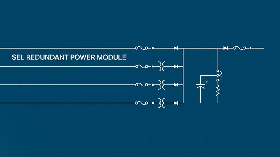 SEL Redundant Power Module: Uninterrupted Ride Through During Power Failures