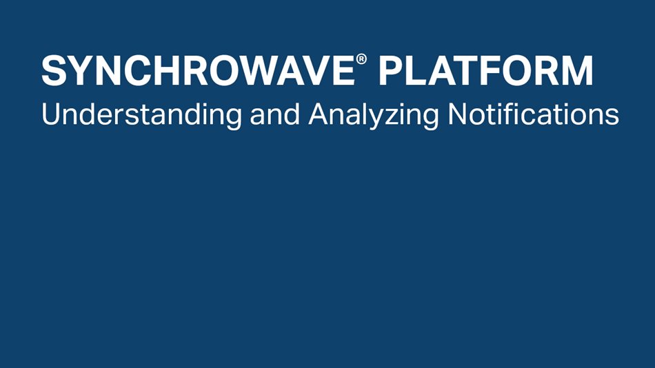 Synchrowave Platform: Understanding and Analyzing Notifications